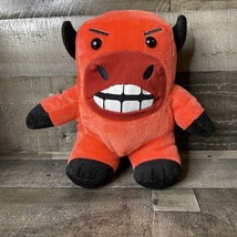 10&quot; Cubies Plush RED BULL Monster Stuffed Animal Peek-a-Boo TOYS - £5.84 GBP