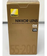 Nikon AF-S DX VR Zoom-NIKKOR 55-200mm f/4.0-5.6G IF-ED Telephoto DSLR Ca... - $3,930.14 MXN