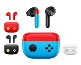 Super Mario F2 Wireless Earphones Bluetooth 5.0 Gaming TWS Earbuds Mic Built-In - £23.17 GBP
