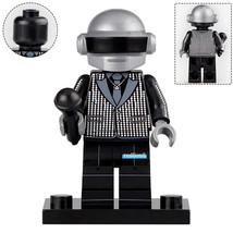 Thomas Bangalter Daft Punk Custom Printed Lego Compatible Minifigure Bricks - £2.38 GBP