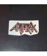 Anthrax Heavy Metal Vinyl Decal Sticker Indoor/Outdoor 4 x 2 - £4.74 GBP