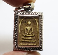 Small Phra Somdej Rakang Made 1962 Back Ajan Toh Teach King RAMA5 Thai Amulet 10 - £78.26 GBP