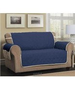 5-Star Waterproof Sofa Protector Navy Blue Polyester Machine Washable Fr... - $1,047.20 MXN