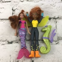 McDonalds Happy Meal Toys Dolls Barbie Mermaid DC Super Girls Bumblebee Lot Of 3 - £7.43 GBP