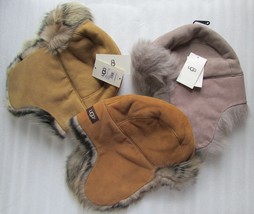 UGG Hat Aviator Trapper Toscana Shearling Colors NEW - $174.50