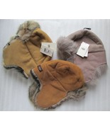 UGG Hat Aviator Trapper Toscana Shearling Colors NEW - $3,316.69 MXN