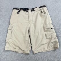 Vintage prAna Shorts Men&#39;s Size XL Beige Belted 90&#39;s - €15,40 EUR