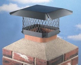 NEW HY-C SC99 9X9 STEEL BLACK STOVE CHIMNEY PIPE CAP SHELTER COVER USA 6... - $84.99