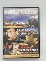 Gold Strike River / Innocent Man / Stolen Goods - John Wayne - 3 DVD Set - $9.49