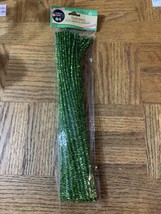 Crafters Square Tinsel Stems Green - £9.19 GBP