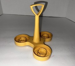 Vintage Tupperware Mustard/Yellow 757-10 Condiment Caddy Server Replacement - £4.28 GBP