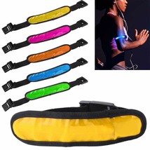 1 Fit Led Arm Strap Glow Band Light Up Sport Runner Fitness Running Refl... - £10.40 GBP