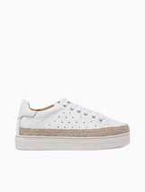 The Flexx women&#39;s hi tide too sneaker in WHITE - $99.00