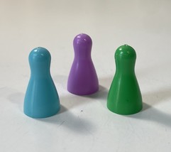 Pretty Princess Board Game Green Purple Blue Mover Pawn Token Piece Part... - $2.96