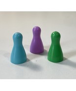 Pretty Princess Board Game Green Purple Blue Mover Pawn Token Piece Part... - $4.05 CAD