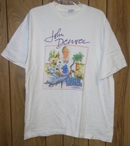 John Denver Concert Tour Shirt Vintage Earth Songs Single Stitched Size ... - £157.59 GBP