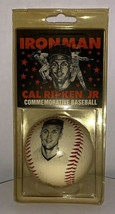 CAL RIPKEN JR. IRONMAN SIGNED FACSIMILE AUTOGRAPH STAT PHOTO BASEBALL OR... - $29.69