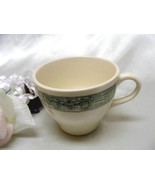 2298 Antique Scio Pottery Currier Ives Tapered Teacup - £5.59 GBP
