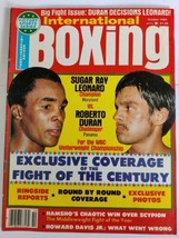 International Boxing Magazine October 1980 Sugar Ray Leonard VS Roberto Duran  - £19.61 GBP