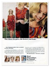 Clairol Nice &#39;n Easy Shampoo-In Hair Color Vintage 1968 Full-Page Magazi... - $9.70
