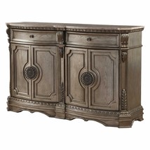 68" Champagne Solid Wood Two Drawer Server - $39,822.58 MXN