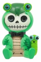 Ebros Furrybones Manny The Mantis Hooded Skeleton Monster Collectible Sc... - £11.77 GBP