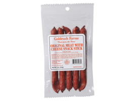Gold Rush Farms Original Meat &amp; Cheese Snack Sticks, 8 oz. Packet  - $19.75