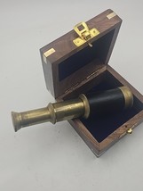 Brass Telescopic Spyglass 6.5 inch – ORP Błyskawica – Polish Navy Eagle WW2 - €211,18 EUR