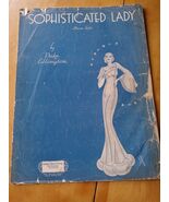 Vintage Piano Sheet Music - Sophisticated Lady - Duke Ellington - 1961 - $26.32 CAD