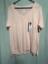 Members Mark Ladies Essential V-Neck Short Sleeve Tee - $3.96