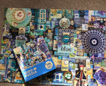 Cobble Hill Blue Jigsaw Puzzle 1000 Piece Complete - $32.25