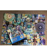Cobble Hill Blue Jigsaw Puzzle 1000 Piece Complete - £25.40 GBP