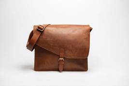 ​Leather Messenger Bag Laptop Crossbody For Men Christmas Gifts Graduation Gifts - $171.90+