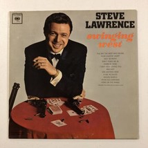 12” LP Vinyl Record  STEVE LAWRENCE  swinging west - $13.89