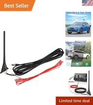 Durable Amplified FM/AM Antenna with DIN Connection for Superior Signal ... - $40.00