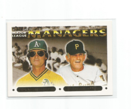 Jim LEYLAND/ Tony LaRUSSA-ML Managers 1993 Topps Gold Parallel Card #511 - £7.46 GBP