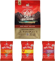 Wild Red Raw Coated Dry Dog Food + Freeze-Dried Meal Mixers Sample Variety Pack - £59.13 GBP