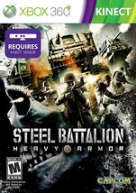 Steel Battalion Heavy Armor Microsoft Xbox 360 Video Game NIB Kinect Capcom - £14.82 GBP