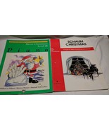 Schaum Christmas Alfred&#39;s Basic Piano Lot of 2 - £8.56 GBP