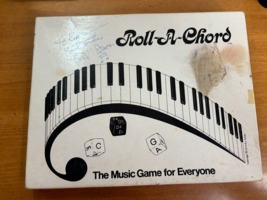 Roll-A-Chord Music Game -- Understand Chord Construction - Piano Organ A... - £34.56 GBP