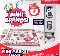 1 Jeu Spin Master Games Mini Brands Mini Market Dash Board Game Fun Ages 5 & Up - $42.99