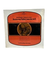 Yehudi Menuhin Wilhelm Furtwangler Beethoven Violin Concerto LP Seraphim... - £15.81 GBP