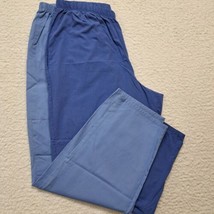 Womens Scrub Express Scrub Pants Size XL Lot Of 2 Blue - £10.44 GBP