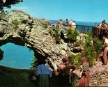Arch Rock Mackinac Island Michigan MI Chrome Postcard L2 - $2.63