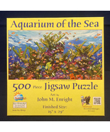 SunsOut puzzle Aquarium of the Sea 500 pc John Enright ocean fish 2017 - £3.93 GBP