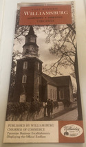 Vintage Historic Williamsburg Brochure Jamestown Yorktown Virginia BRO6 - $10.88