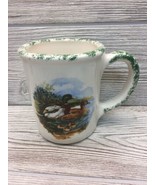 Mallard Duck Coffee Mug Hunting Camp Stoneware Swimming Graphic Ducks Fa... - €4,21 EUR