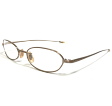 Oliver Peoples Petite Eyeglasses Frames OP-645 BCH Shiny Gold Oval 48-17-135 - £131.05 GBP