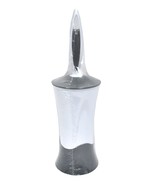 Plastic 2-Tone Toilet Brush with Holder Gray - $10.89 CAD