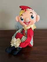 1965 Knee Hugger Christmas Elf | Elf on the Shelf | &#39;Jolly Jester&#39; Holiday Fair - $27.72